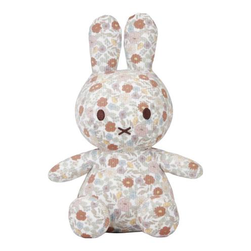 Peluche Miffy 25cm Vintage Flowers All Over - LITTLE DUTCH