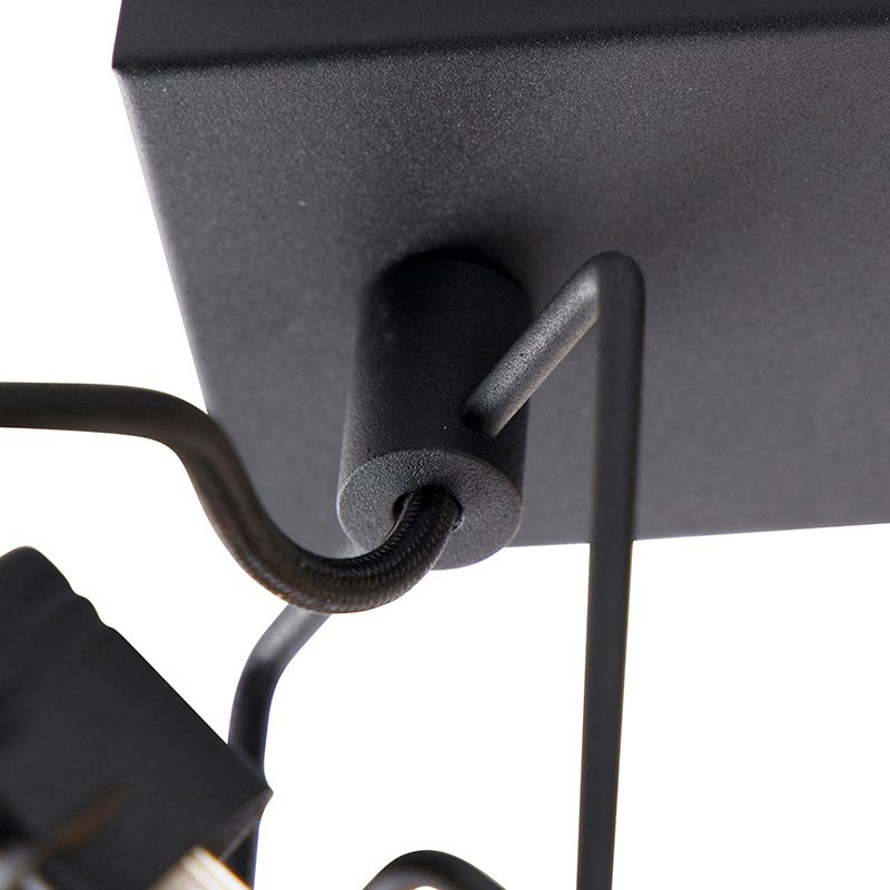 Smart spot zwart 3-lichts incl. Wifi GU10 - Suplux