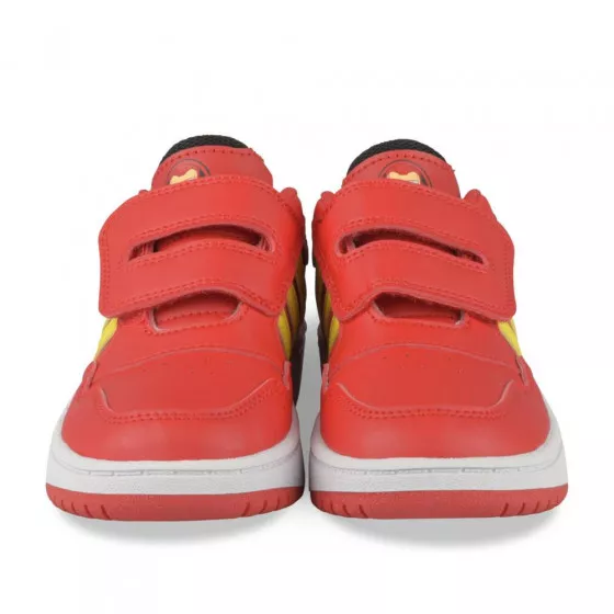 Baskets ROUGE ADIDAS Hoops 3.0 Superhero