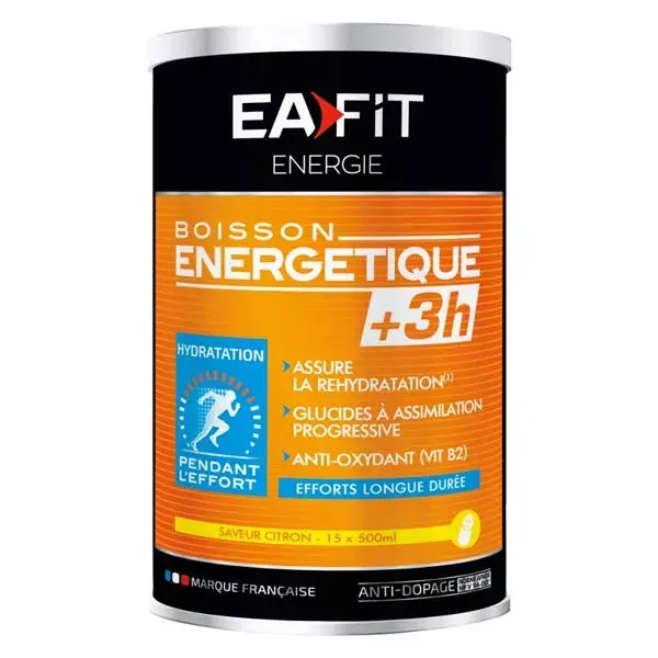 Bebida Energética Eafit +3H Sabor Limão 500g