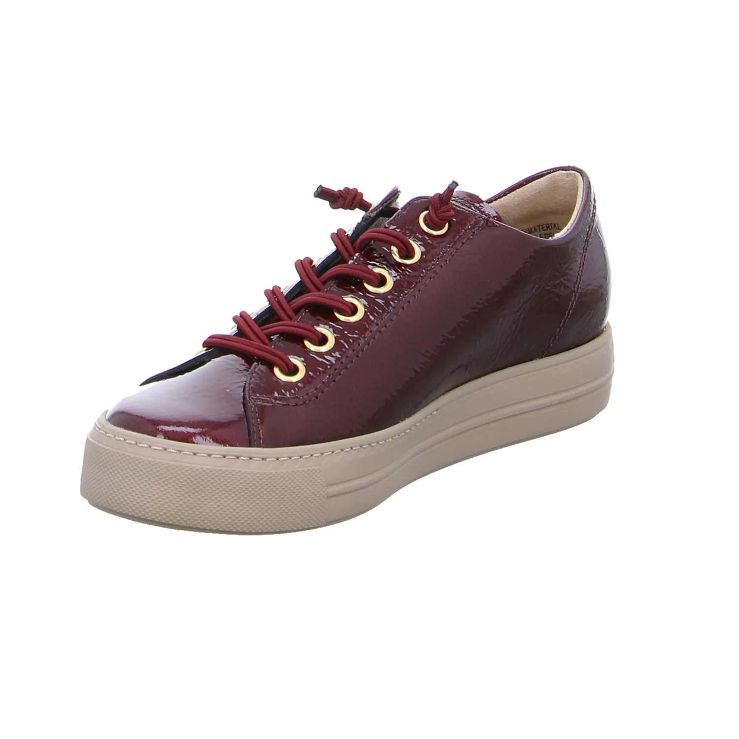 PAUL GREEN Sneaker Bordeau Leder
