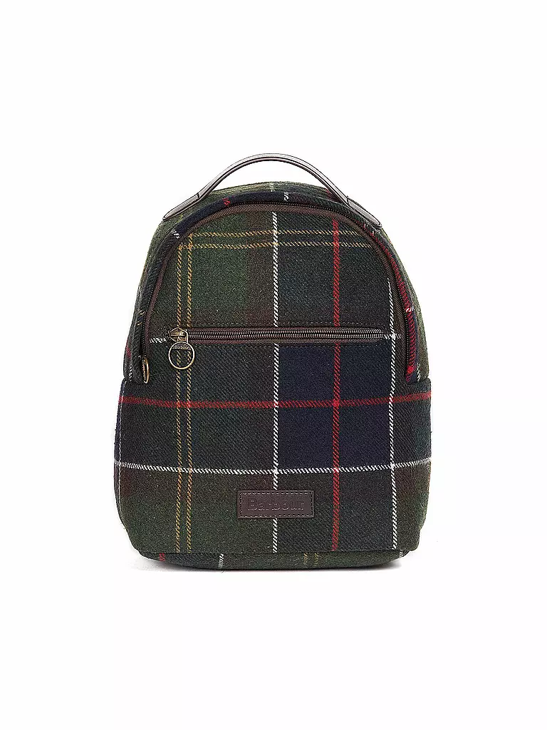 BARBOUR Rucksack CALEY TARTAN olive