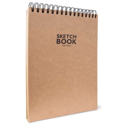 Sketchbook Kraft Spiralblock