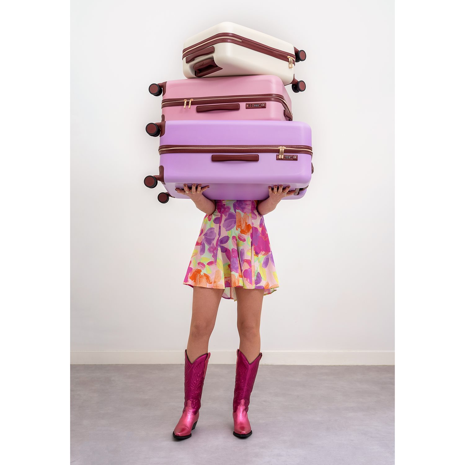 MOSZ Lauren Trolley 66 blush pink