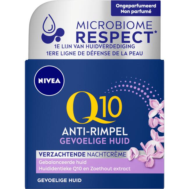 NIVEA Q10 Power Anti-Rimpel Sensitive Nachtcrème 50 ML