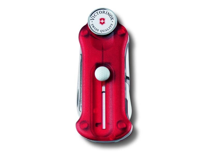 Victorinox Golf Tool, Rot Taschenmesser mit Spezialwerkzeugen für Golfer