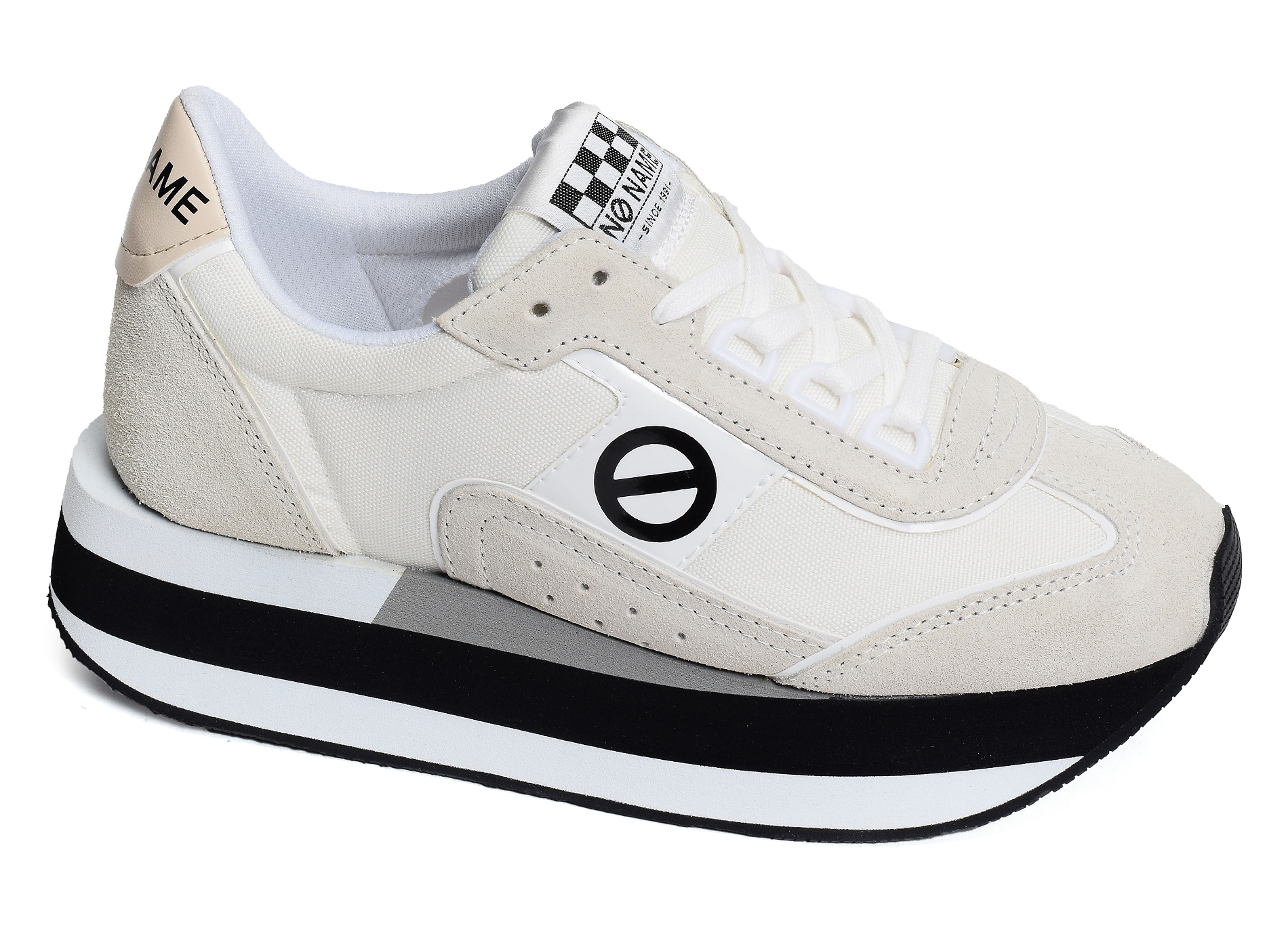 Boom jogger blanc beige