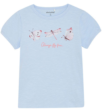 Minymo T-Shirt - Skyway m. Print