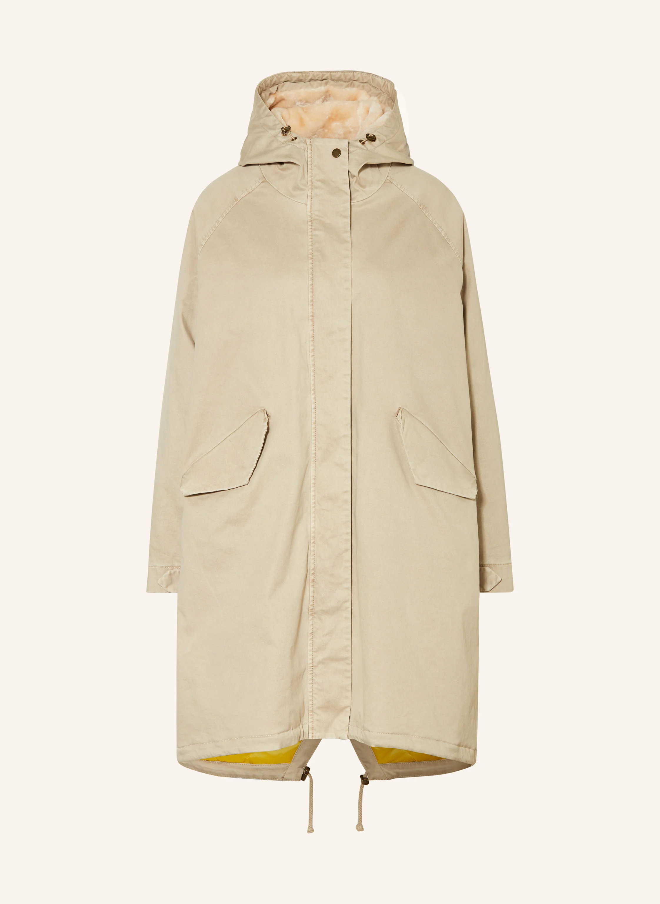 BLONDE No.8 Parka mit Kunstfell