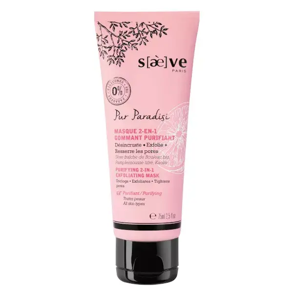 Máscara Esfoliante e Purificante 2 em 1 S[aè]ve Pur Paradisi 75ml