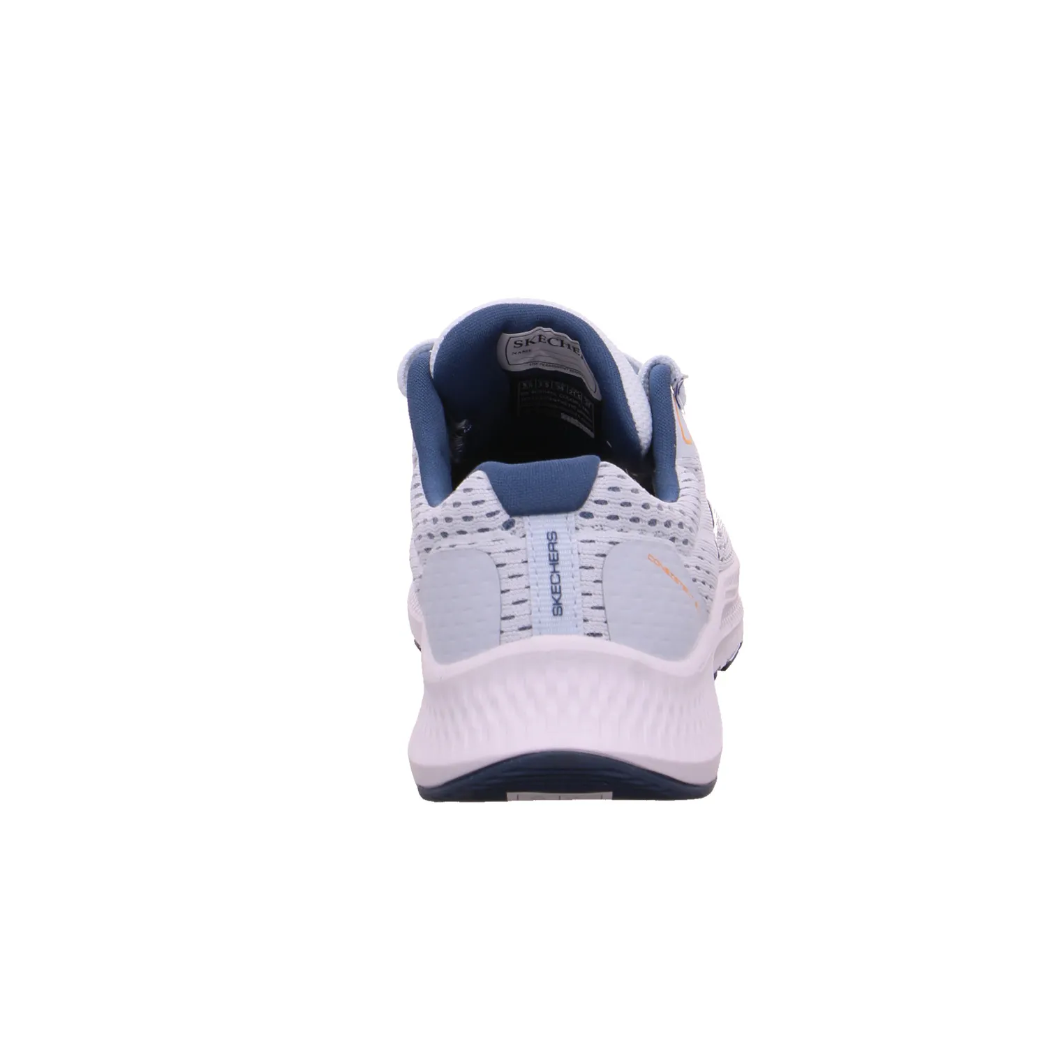 SKECHERS Mädchen-Halbschuh Binder Silber Textil  Sneaker