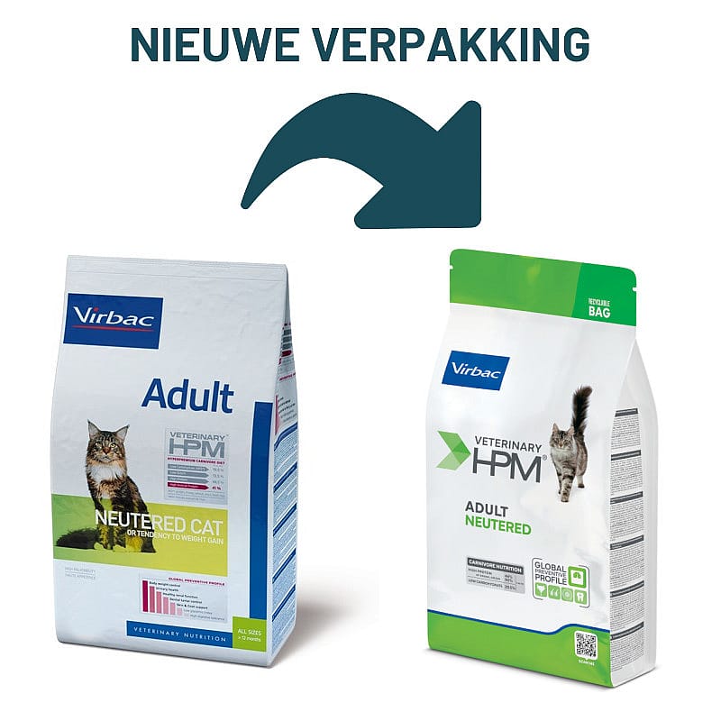 HPM Veterinary Adult Neutered Cat 1.5 kg