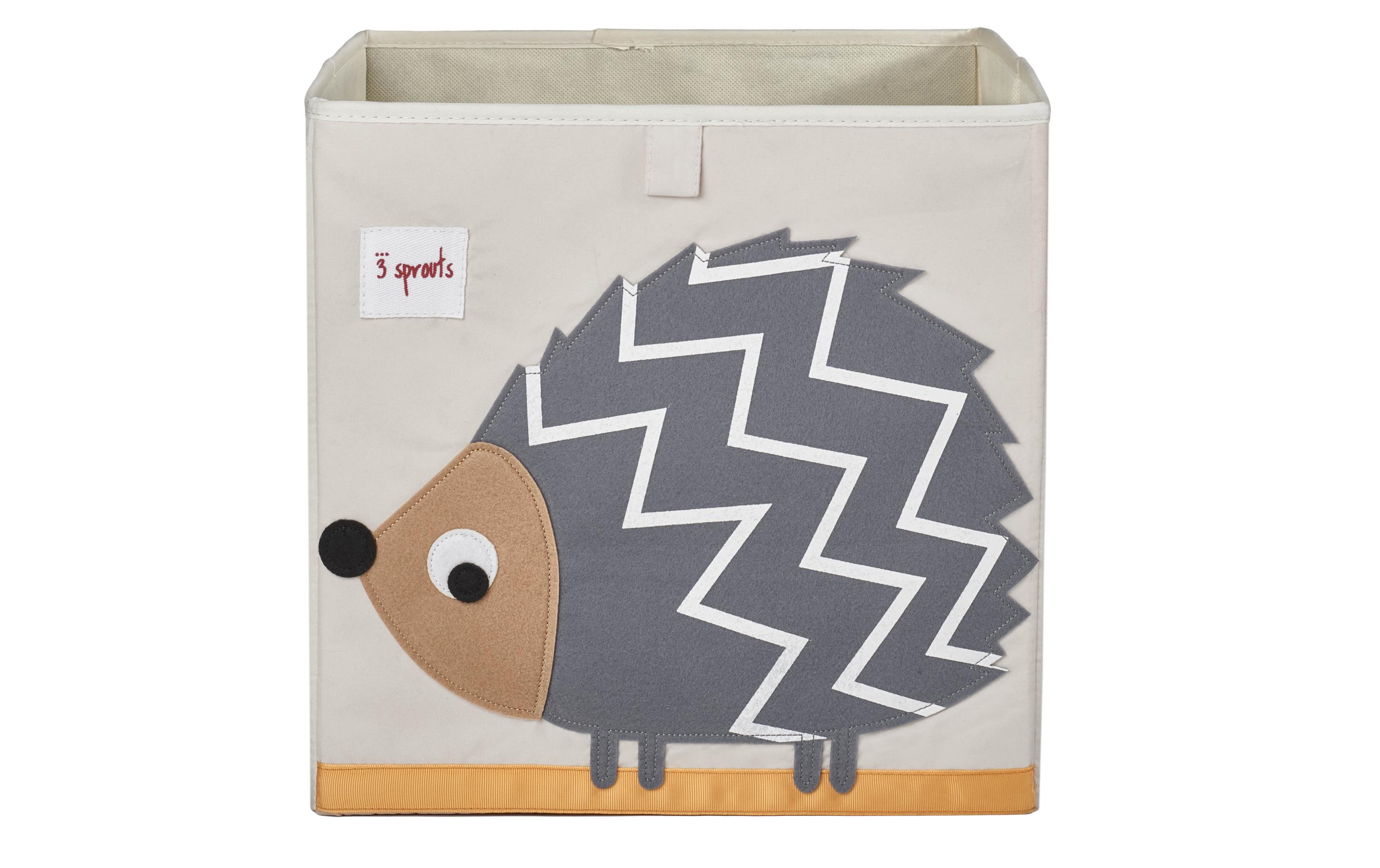 Spielzeugbox IgelAufbewahrungsbox aus Stoff, 33 x 33 cm