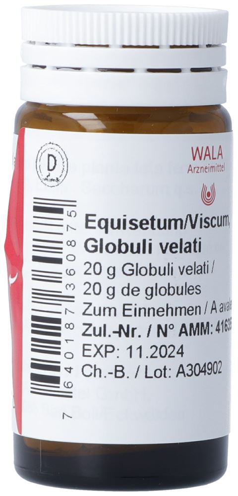 WALA Equisetum/Viscum Glob Fl 20 g