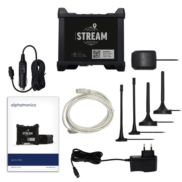 Alphatronics STREAM WiFi-Router   4 Antennen
