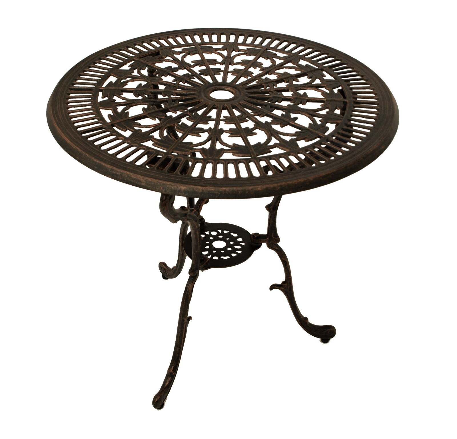 DEGAMO Bistroset Jugendstil 5-teilig, Aluguss bronze antik