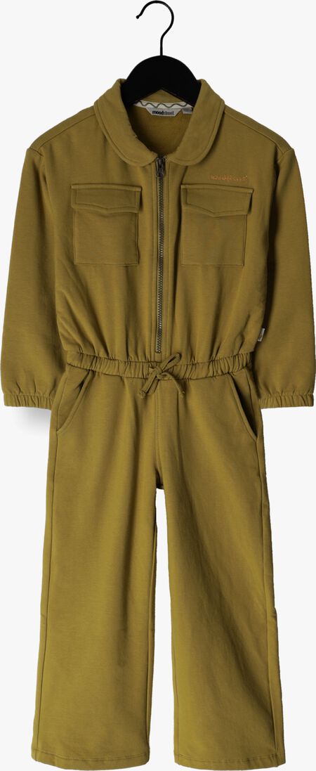 MOODSTREET groene moodstreet jumpsuit sweat jumpsuit