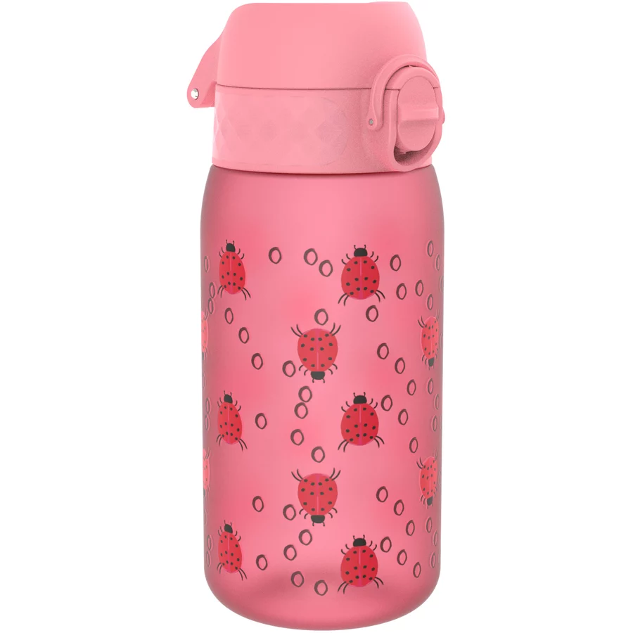 ion8 Kindertrinkflasche auslaufsicher 350 m Marienkäfer  rose
