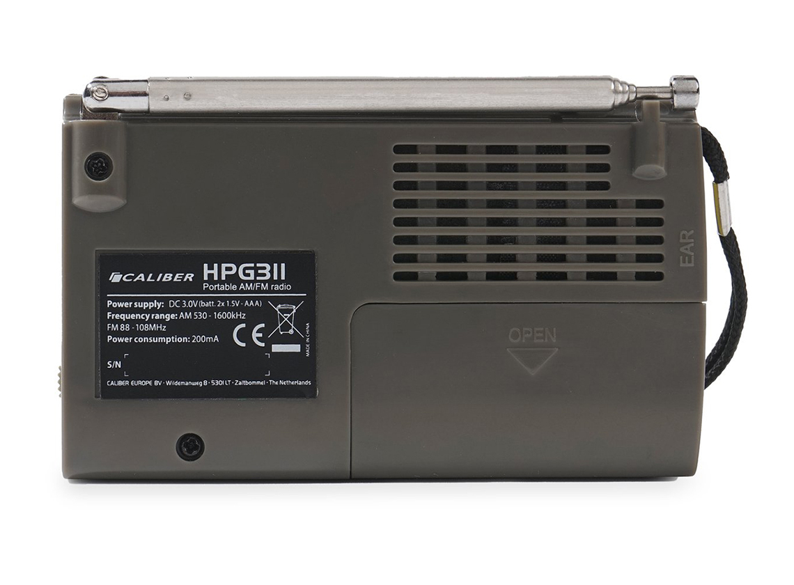 Caliber HPG311Y noodradio