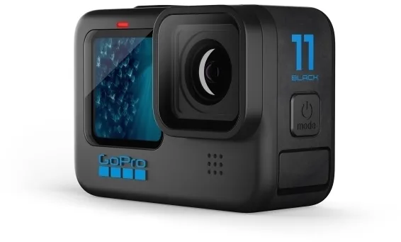 GoPro® | HERO11 Black - Action-kamera - 27 MP - 5.3K / 60 fps - 27 MP - trådløst netværk - undervands op til 10 m - sort