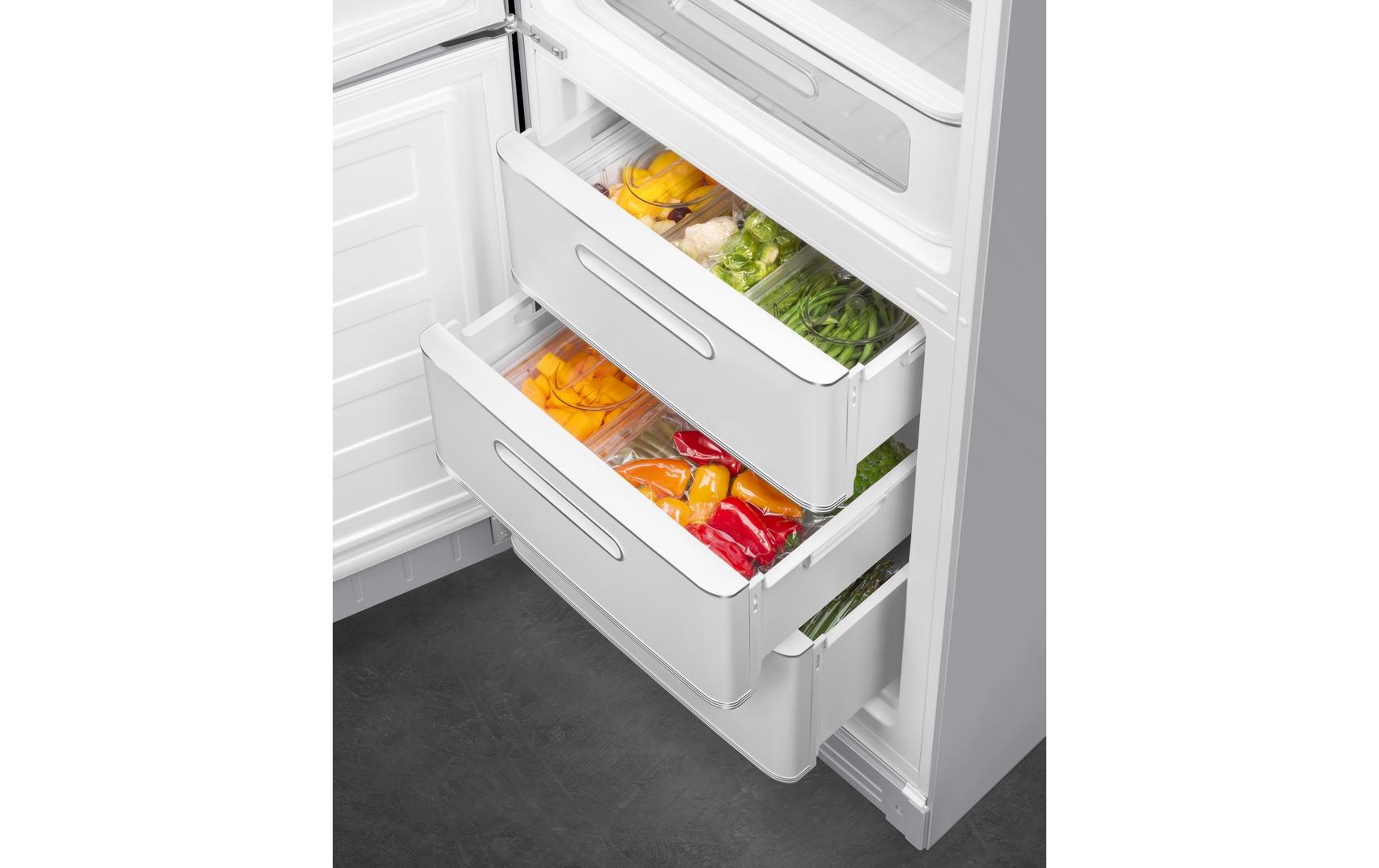 Kühl-Gefrierkombination FAB32LSV5 Links<br>Kombigerät mit Kühlschrank und Gefrierschrank