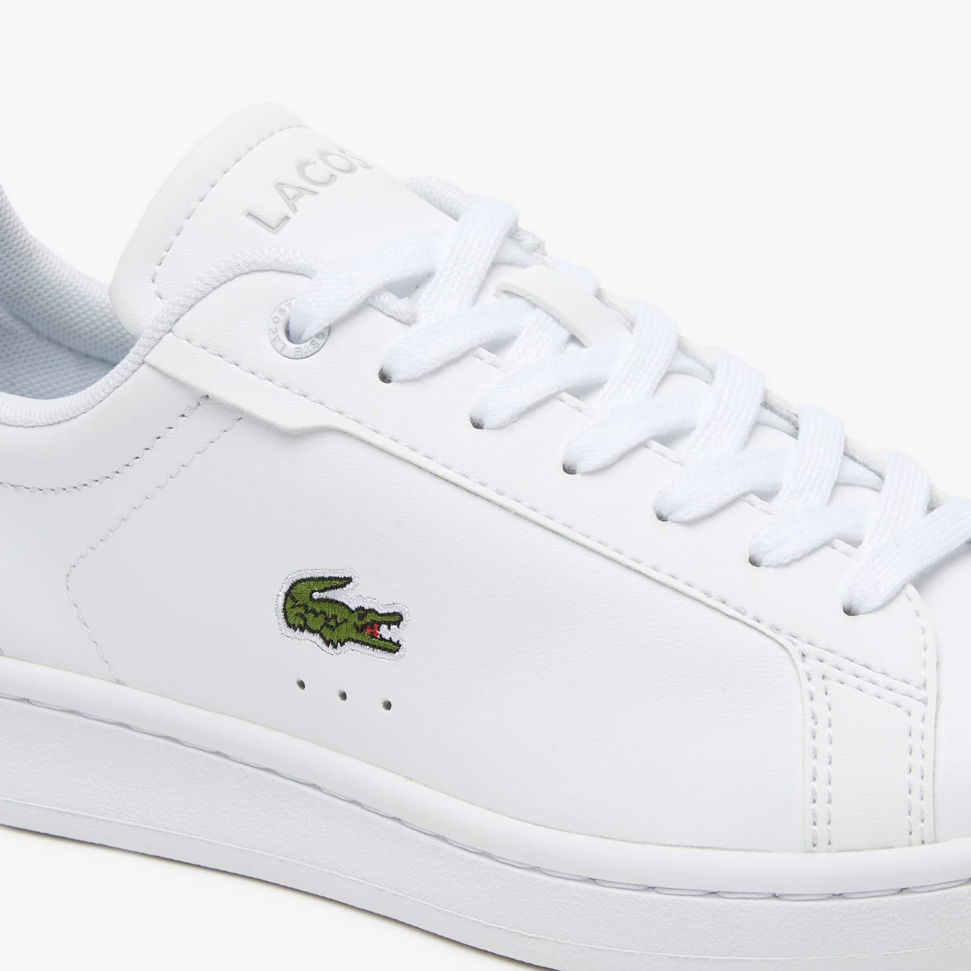 Sneakers Carnaby Pro BL femme Lacoste en cuir ton sur ton Sneakers - Blanc - Lacoste - Femme
