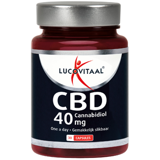 Lucovitaal CBD Cannabidiol 40mg Capsules 30CP