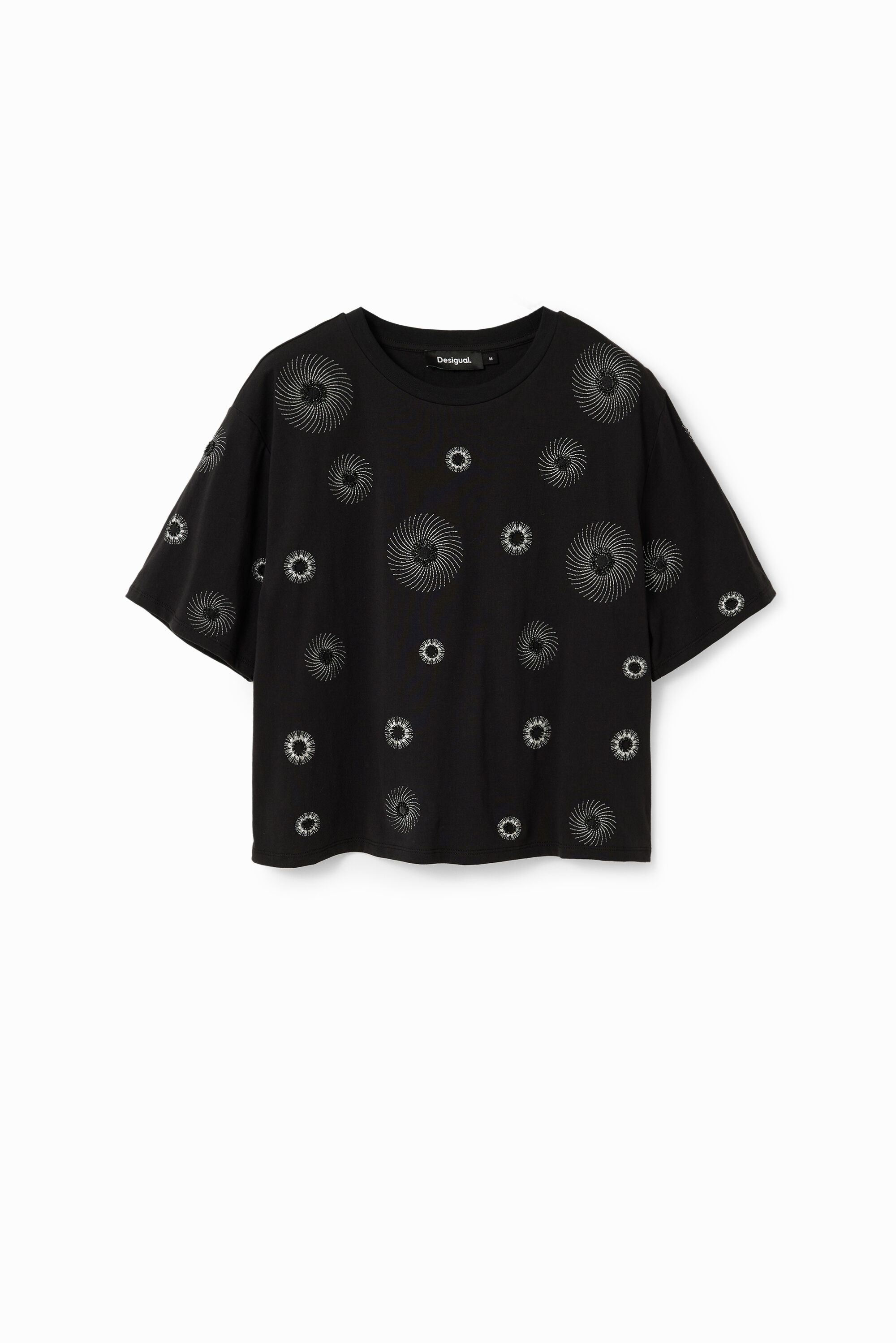 T-shirt oversize broderies
