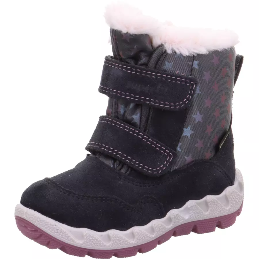 superfit Stiefel Icebird graurosa (mittel)