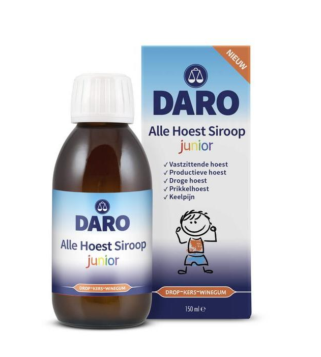Daro Daro alle hoest siroop junior@ 150ml