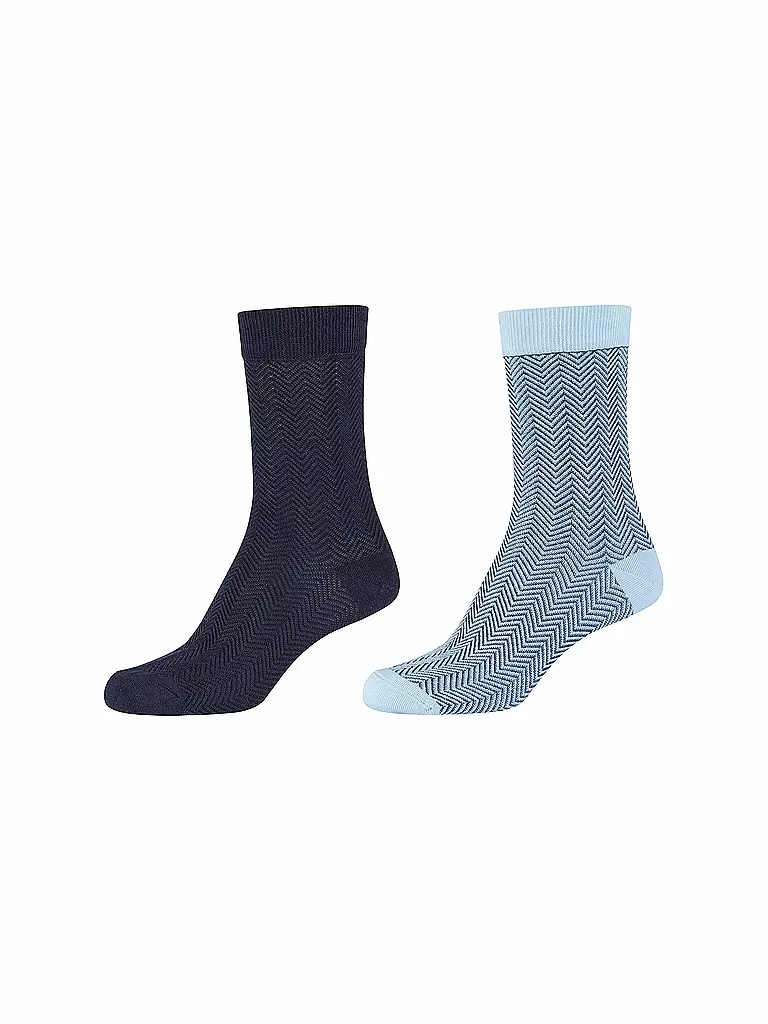 CAMANO Socken 2er Pkg. winter sky blau