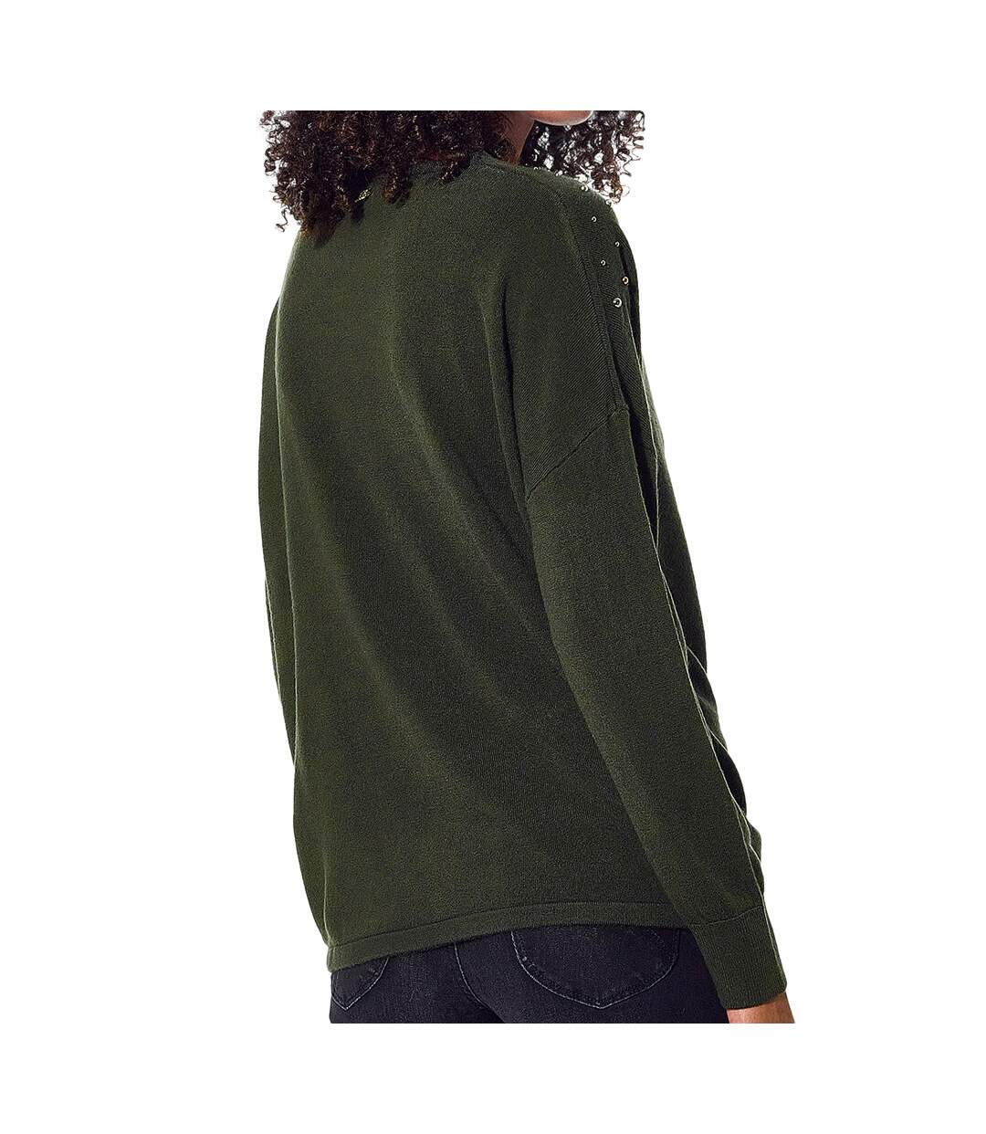 Pull Kaki Femme Kaporal Duck