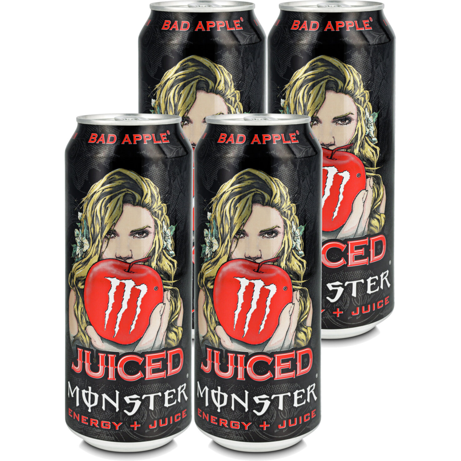 Monster Juice Bad Apple 4x 50cl -4x 50cl