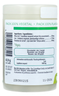 Be-Life Maca 2000 Bio - Peruaanse Ginseng 90VCP