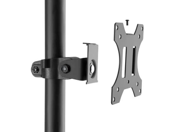 Equip 650171, Multimediavogn, Sort, Plast, Rustfritt stål, PC, 8 kg, 43,2 cm (17