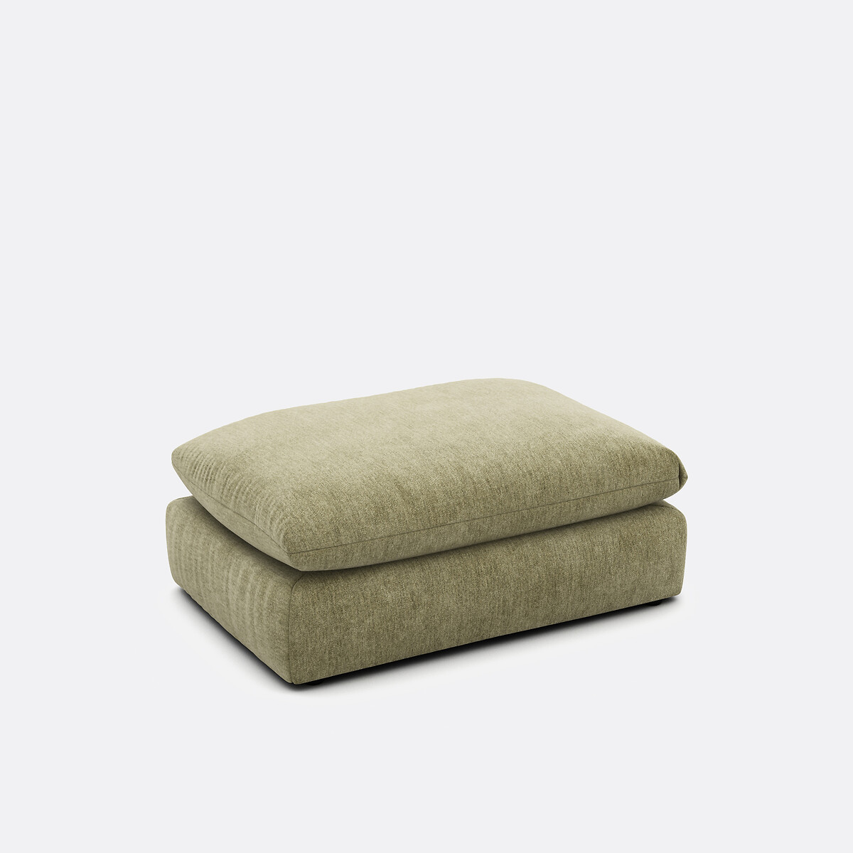 LA REDOUTE INTERIEURS<br>Puff modular, poliéster salpicado, Malo
