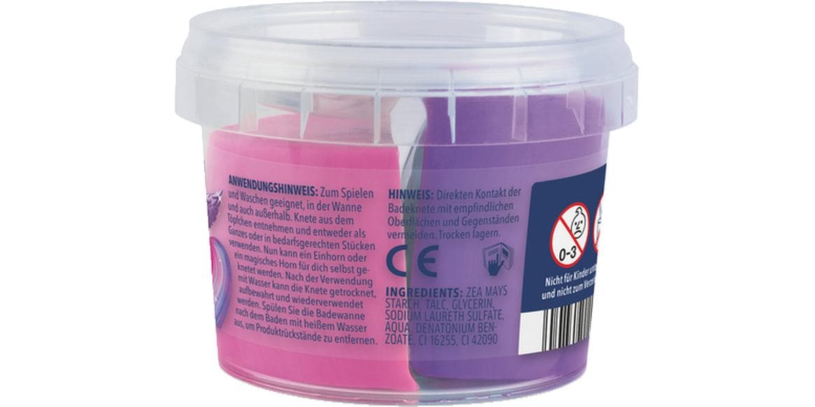 tetesept Badeknete Mein Einhorn 115 g Badespass für Kinder pflegend und bunt