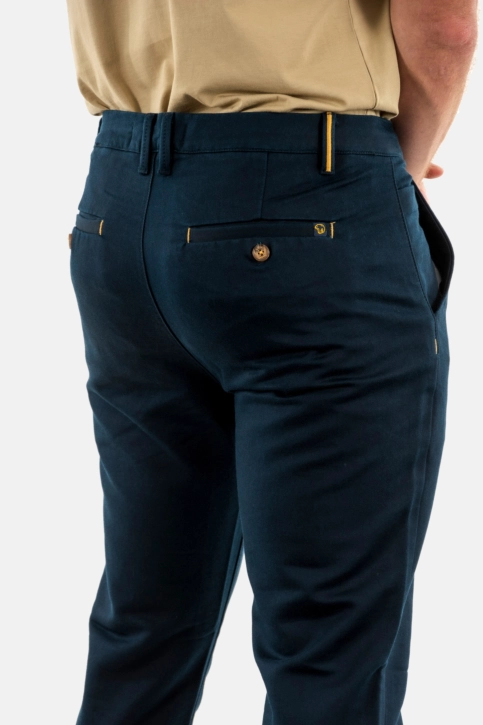 Pantalons Benson & Cherry classic marine