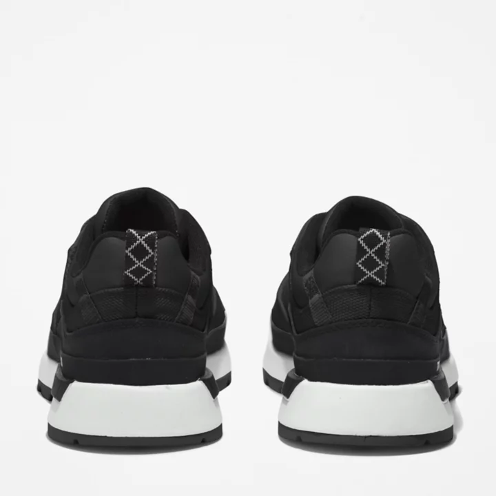Basket basse à lacets Euro Trekker pour homme en noir