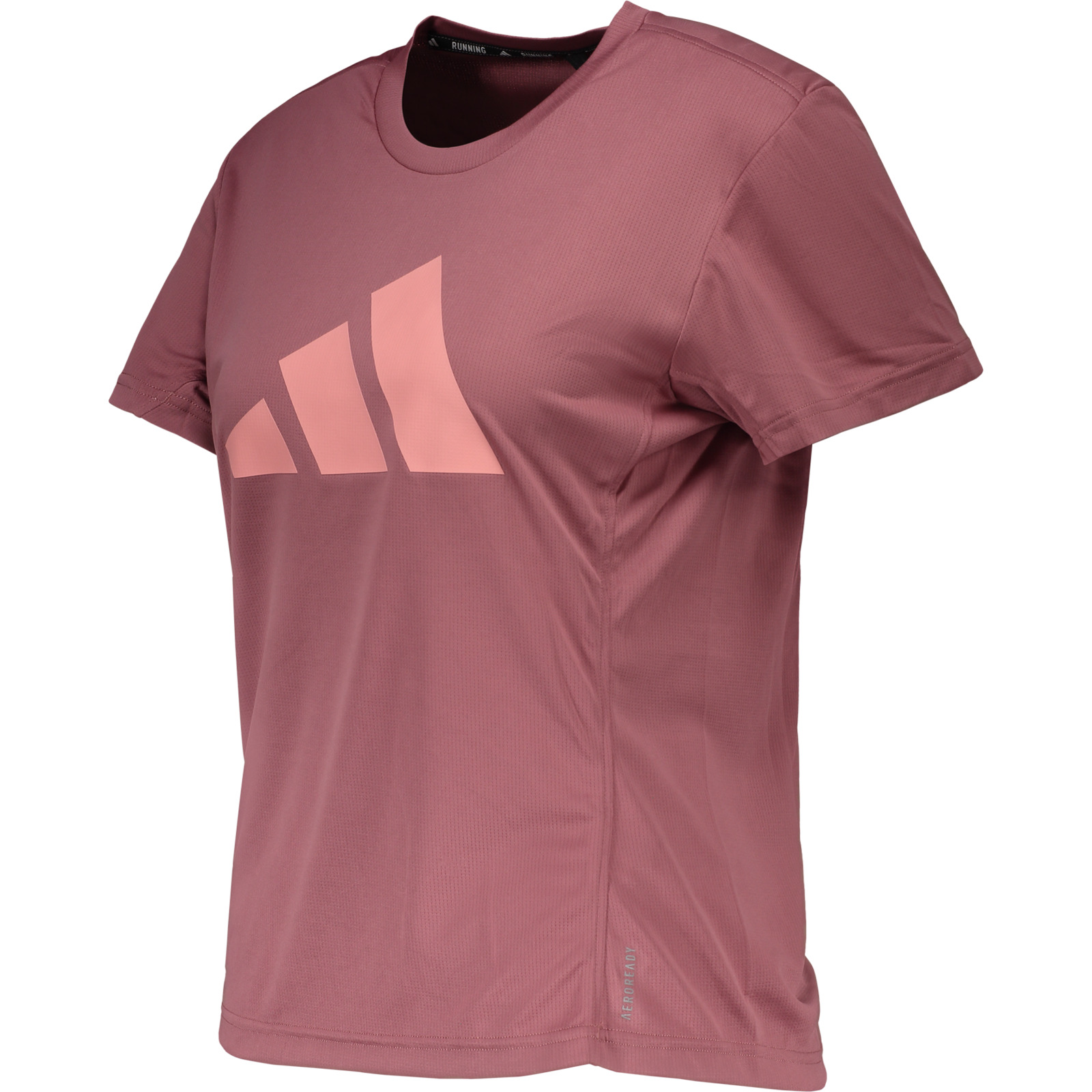 Adidas Damen-T-Shirt Run it M, brombeer