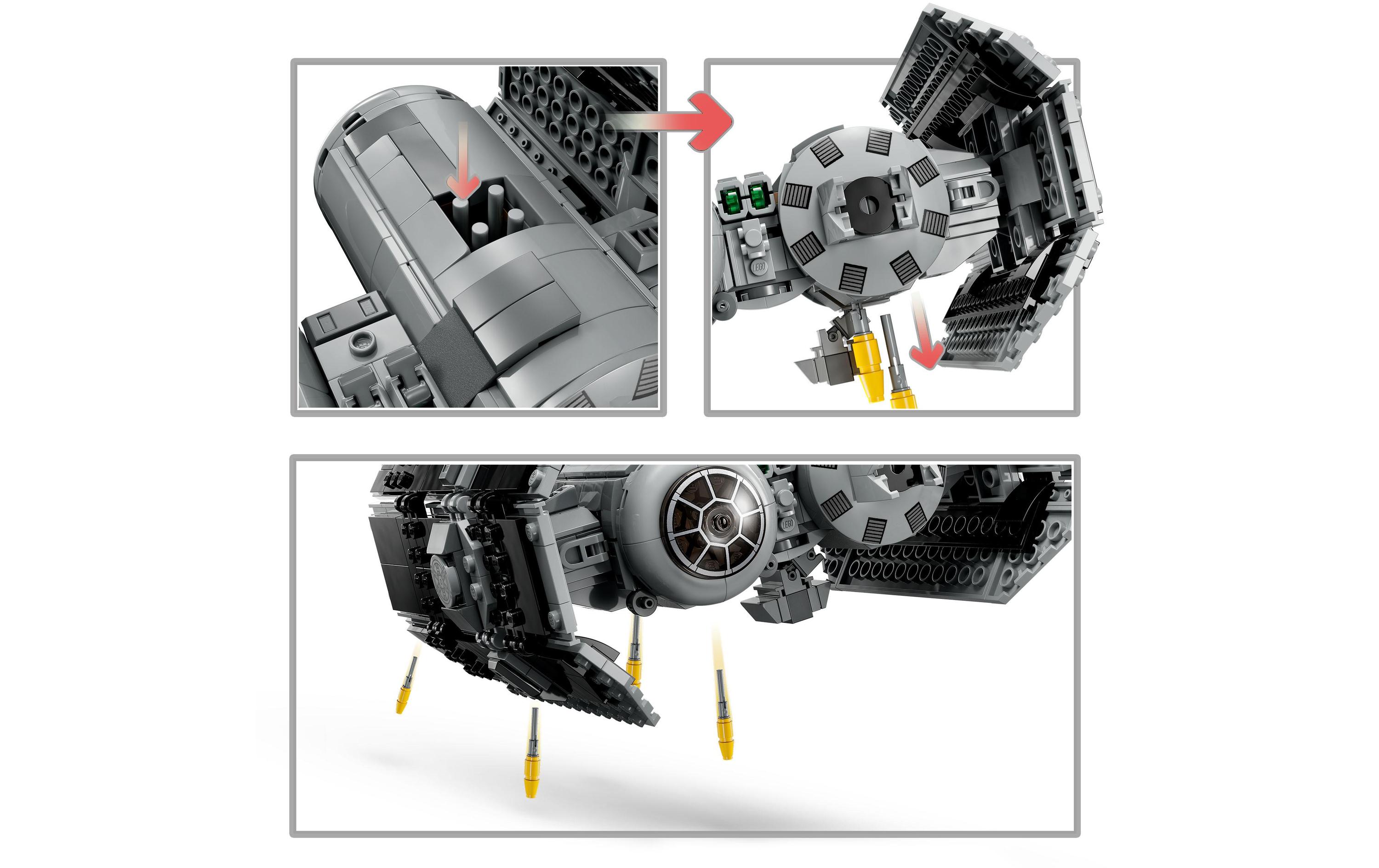 Star Wars TIE Bomber 75347Megastarker TIE Bomber aus LEGO Steinen für spannende Actionabenteuer