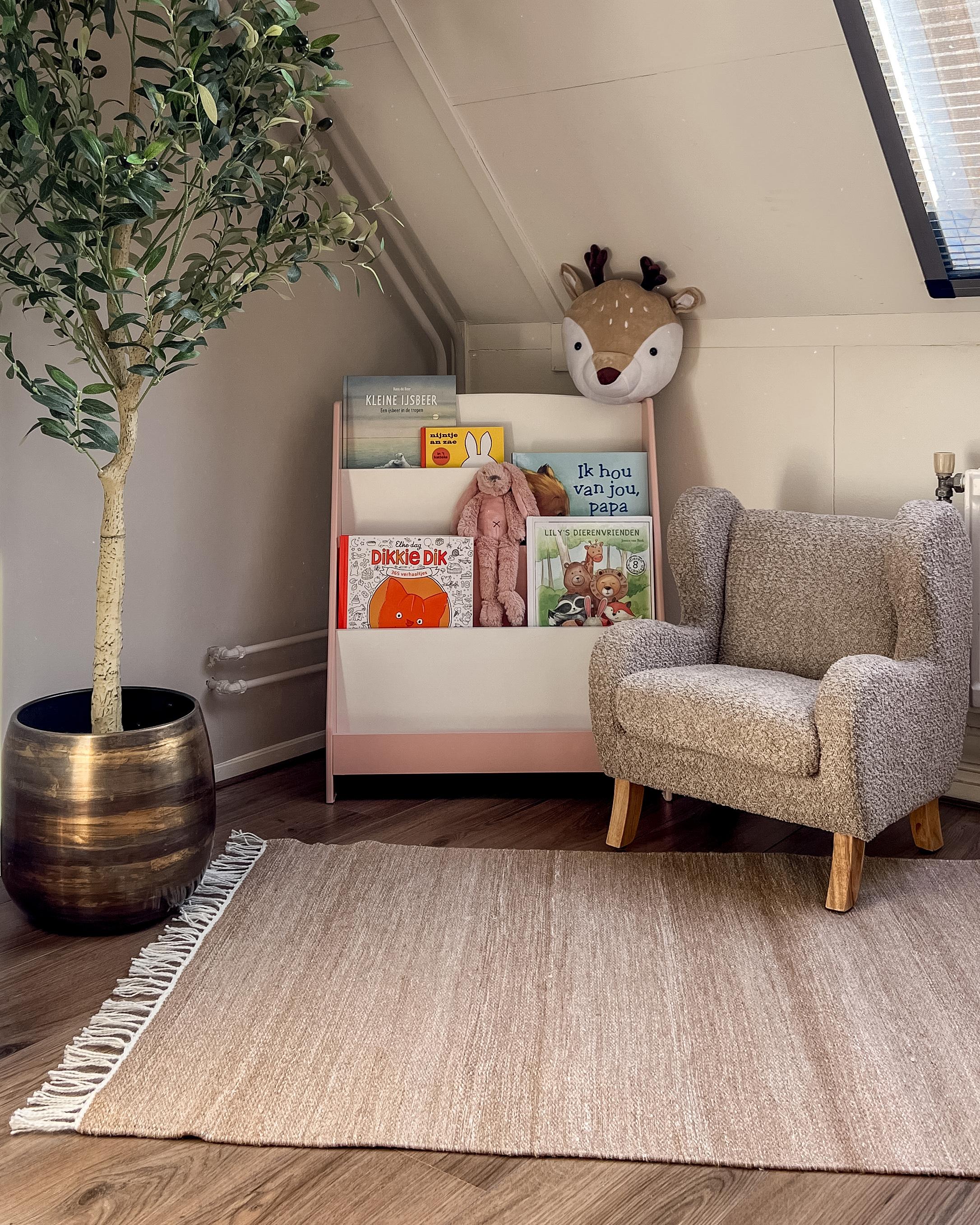 Wanddecoratie voor kinderen Hert BAMBI 30 cm Beige