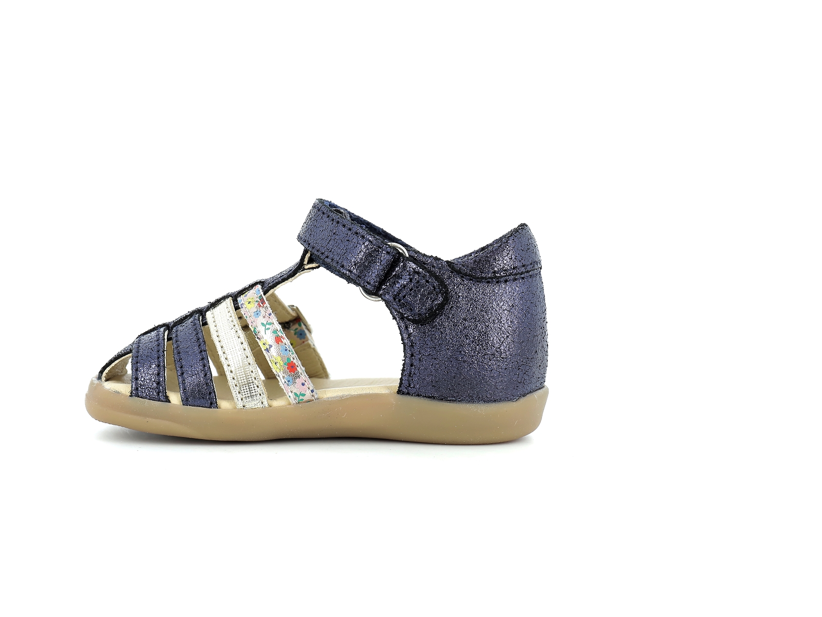 Shoopom-PIKA SPART Cuir Bleu nuit
