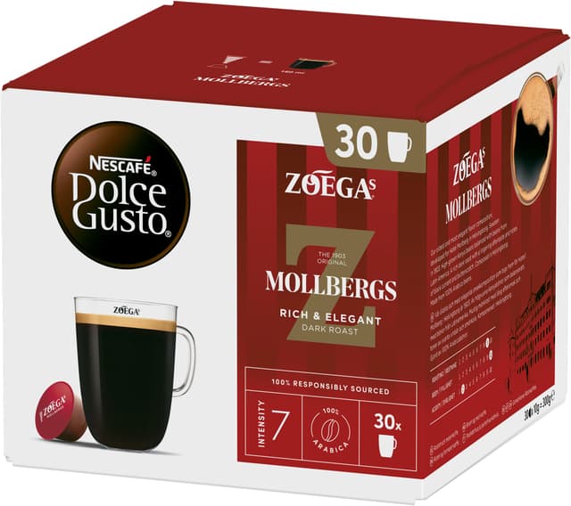 NESCAFÉ Dolce Gusto Zoégas Mollbergs Blandning kaffekapsler (30 stk.)
