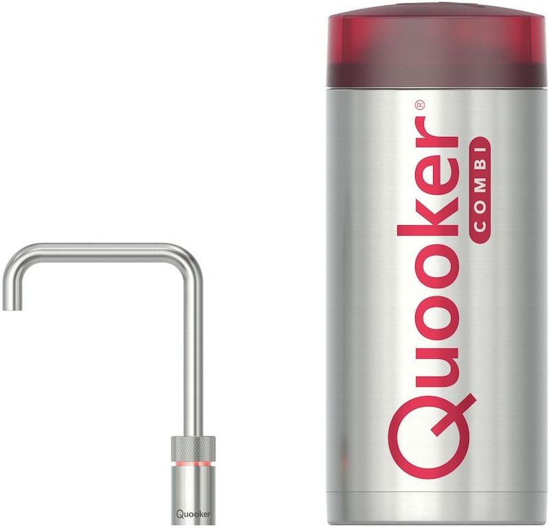 Quooker - Nordic Square - Kokendwaterkraan - Draaibare Uitloop - RVS
