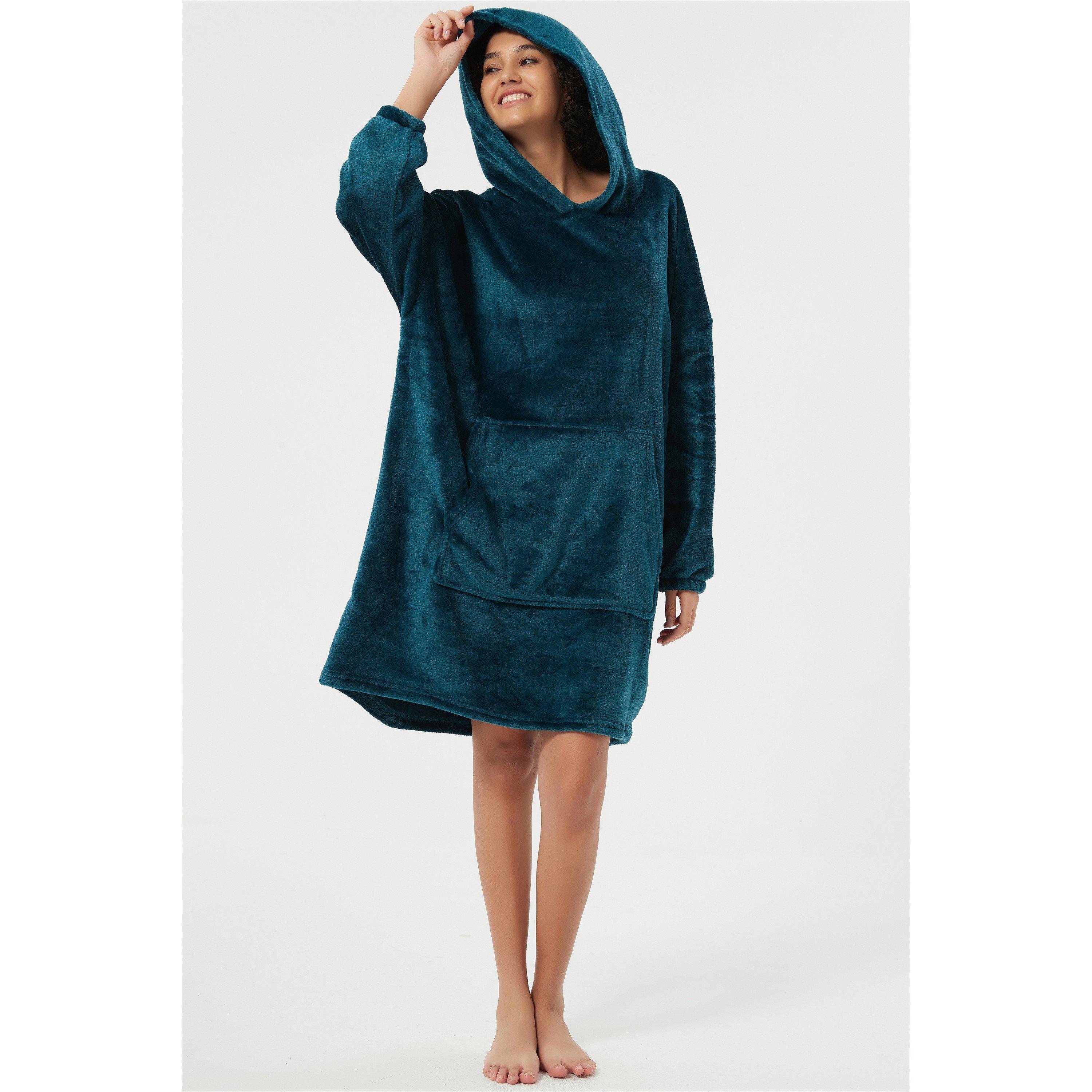 Linea Ladies Plain Snuggle Hoodie