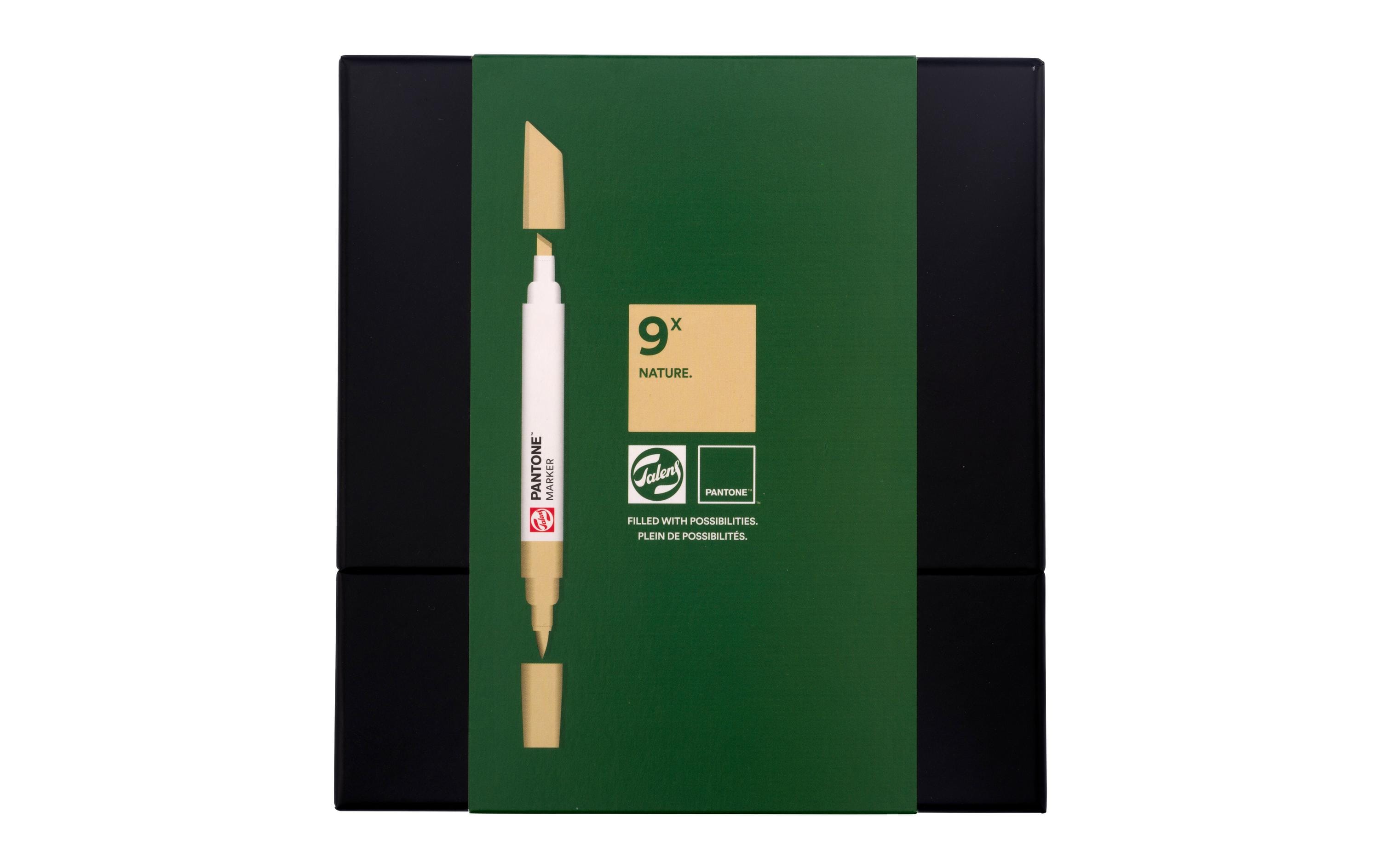 Pantone Marker 9x Set NatureWasserbasierte Marker