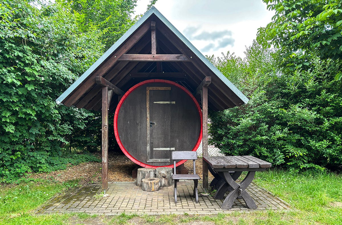 Übernachtung im Spreewälder Gurkenfass Lübben