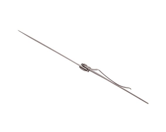 KLAPPMESSER mit TOPOGRAFIE  silber