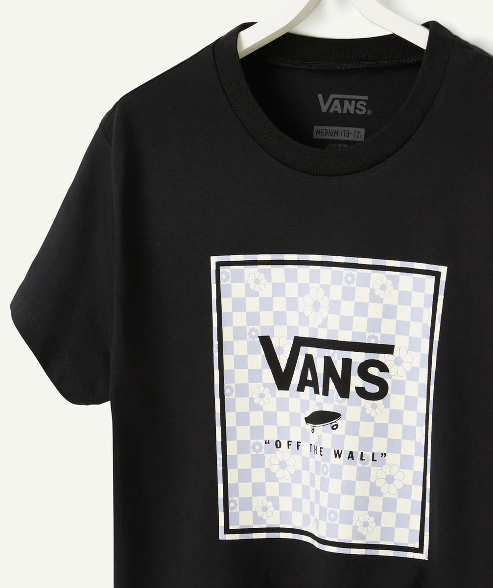 VANST-SHIRT MANCHES COURTES FILLE FLORAL CREW